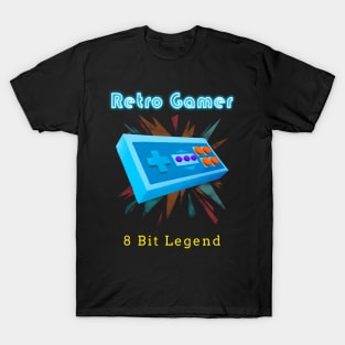 Retro Gamer Logo 23 T-Shirt